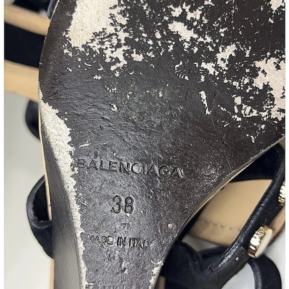 Balenciaga Studded Women’s Wedge - Picture 3 of 12